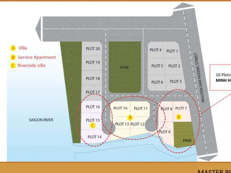 CHUYỂN NHƯỢNG ĐẤT DỰ ÁN BIỆT THỰ SÔNG THẢO ĐIỀN