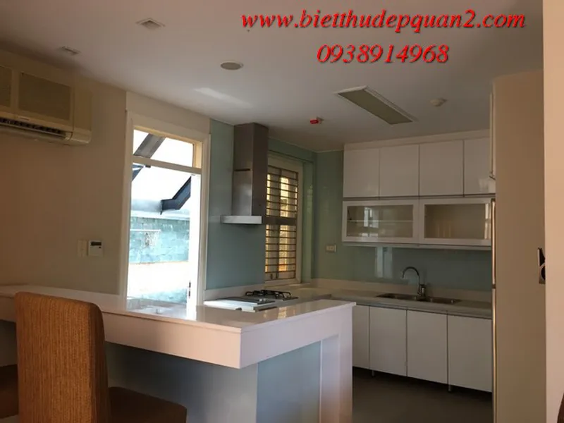 THUÊ BIỆT THỰ THẢO ĐIỀN KHU COMPOUD GẦN BIS