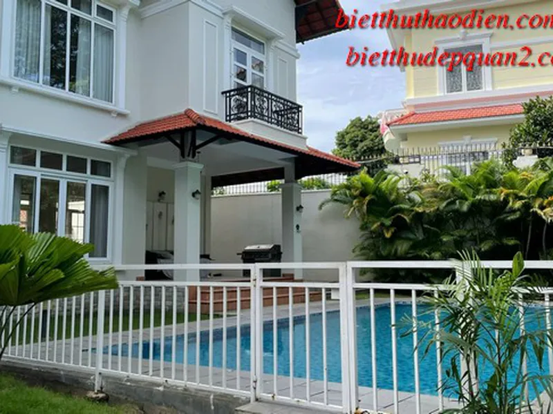 Villa Kim Son in Thao Dien for rent