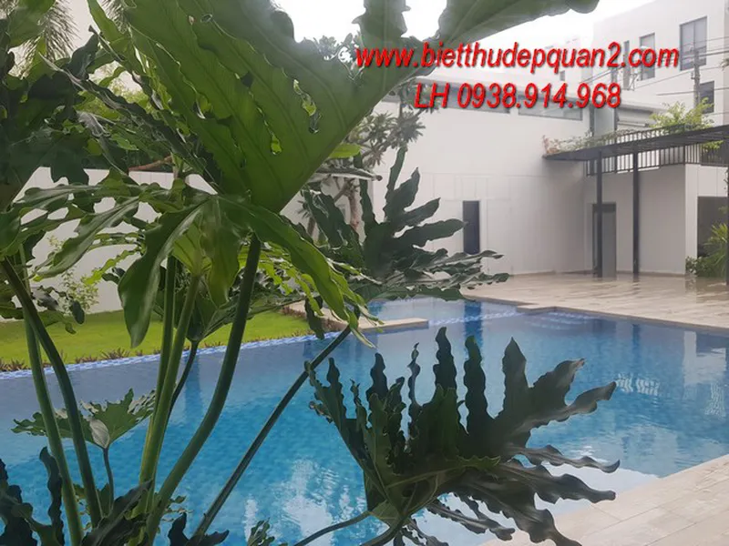 VILLA THẢO ĐIỀN KIỂU HIỆN ĐẠI