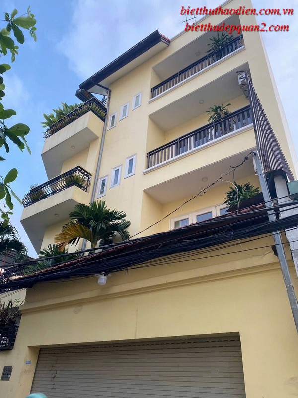 Góc chụp tổng thể villa 2 mặt tiền – vị trí vàng Thảo Điền Góc chụp tổng thể villa 2 mặt tiền – vị trí vàng Thảo Điền