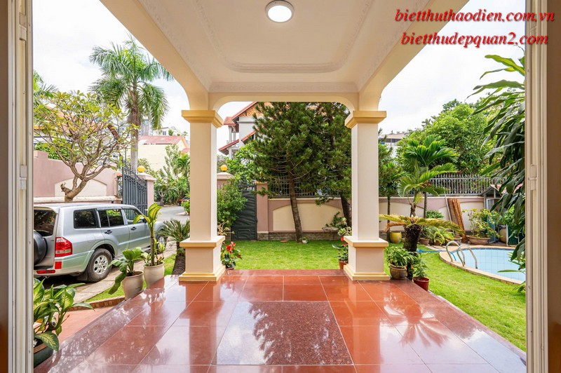 villa sân vườn lớn thảo điền villa sân vườn lớn thảo điền