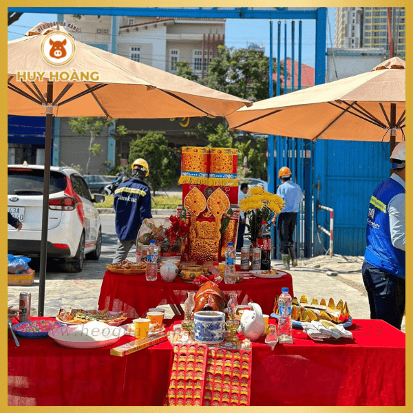 Heo quay cúng dự án lớn 3