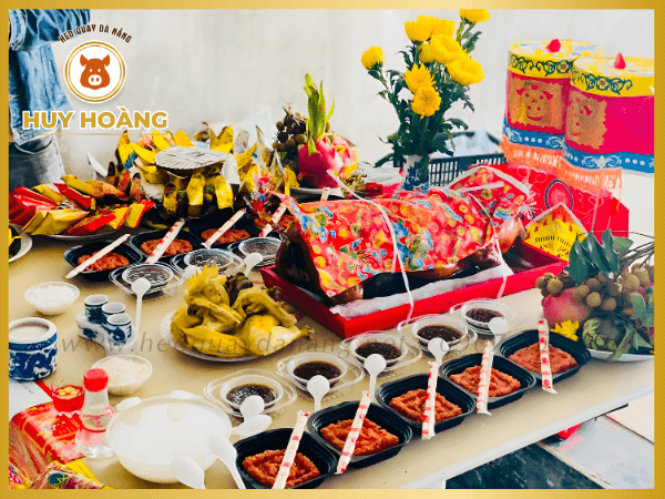 Chi tiết lễ vật mâm cúng khai trương