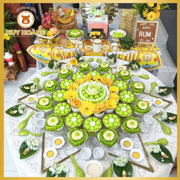 Mâm cúng thôi nôi đẹp 9