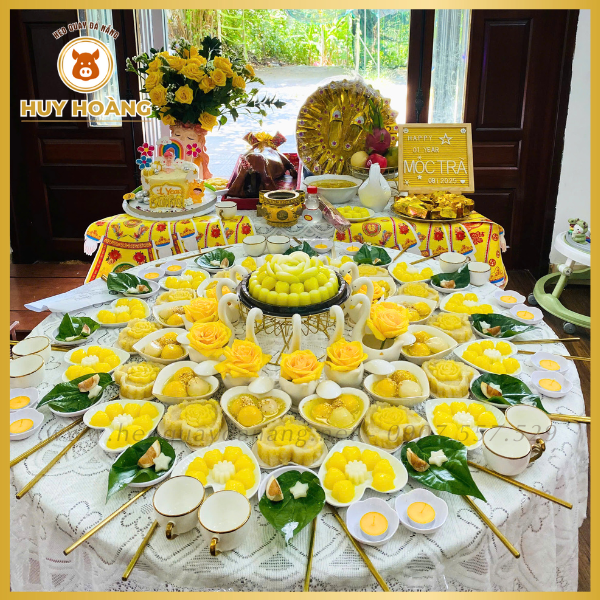 Mâm Cúng Thôi Nôi