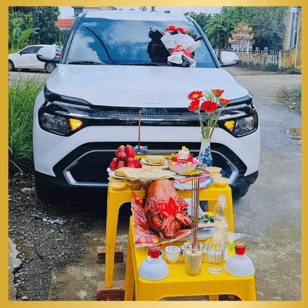 Mâm Cúng Xe