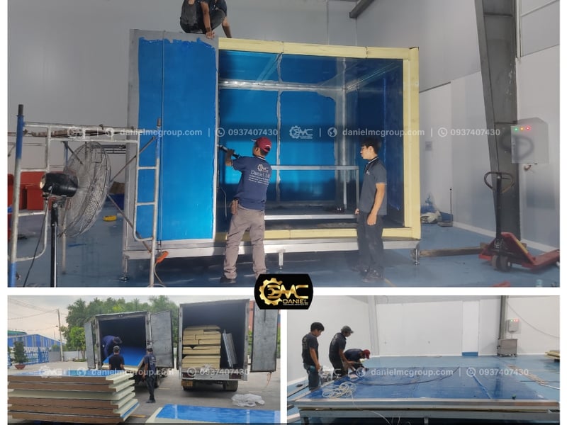 Tủ đông gió -46 độ C cấp đông nhanh cho thực phẩm, thịt, hải sản