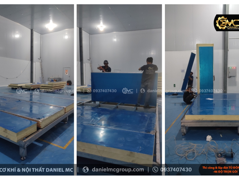 Tủ đông gió -46 độ C cấp đông nhanh cho thực phẩm, thịt, hải sản