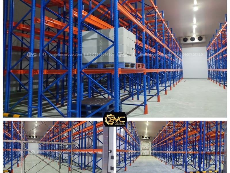 Kho đông lạnh Hải Sản 810 tấn, nhiệt độ từ -18 đến -25 độ C và giám sát từ xa online SCADA