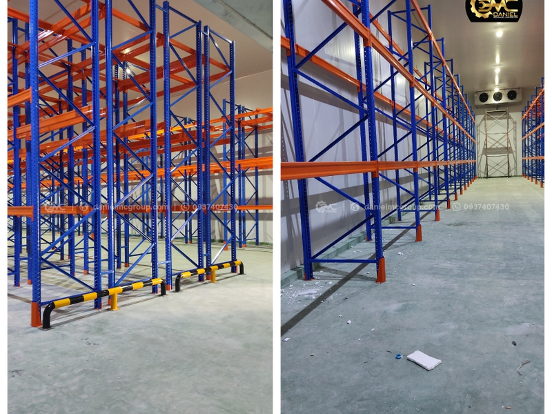 Kho đông lạnh Hải Sản 810 tấn, nhiệt độ từ -18 đến -25 độ C và giám sát từ xa online SCADA