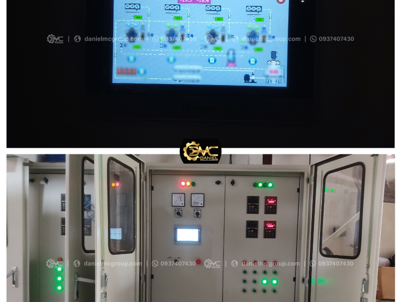 Kho đông lạnh Thực phẩm 700 tấn, nhiệt độ từ -18 đến -25 độ C với hệ thống giám sát online SCADA 24/7