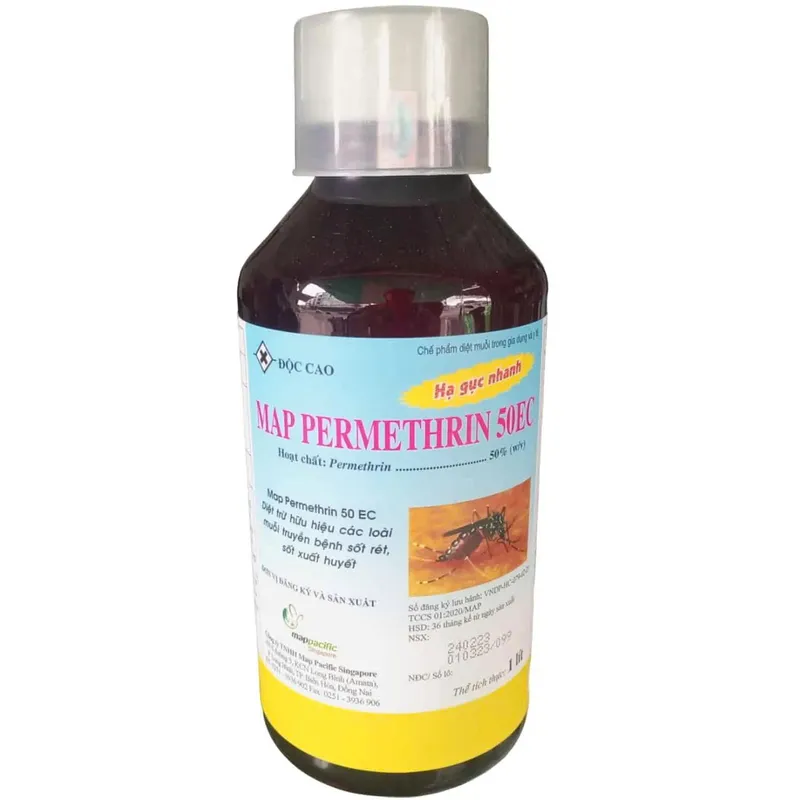 Thuốc diệt côn trùng MAP PERMETHRIN 50 EC
