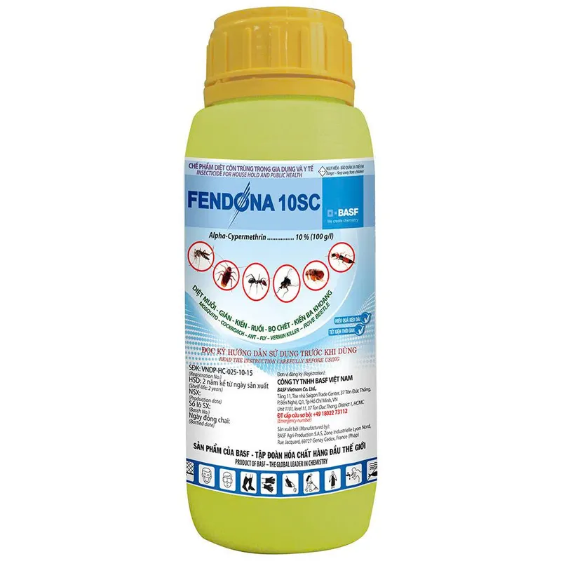 Thuốc diệt muỗi Fendona 10SC (1 Lít)