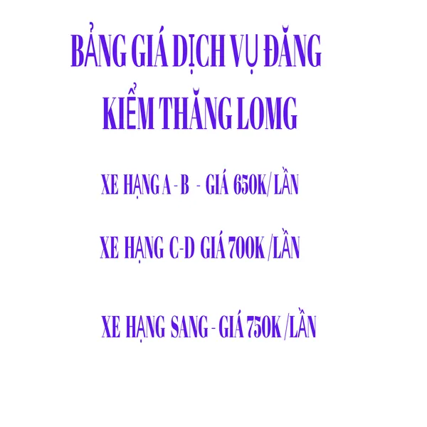 Đăng kiểm xe ô tô