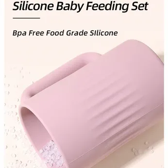 Silicone face-washing cup for babies – precision-manufactured silicone cup
