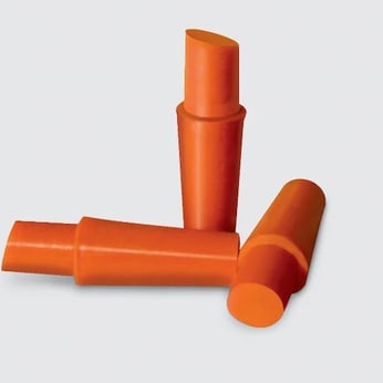Silicone plugs for powder coating -  Step Plug