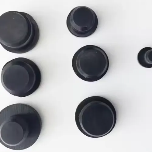 T-shaped punched hole silicone rubber stopper, durable and corrosion-resistant