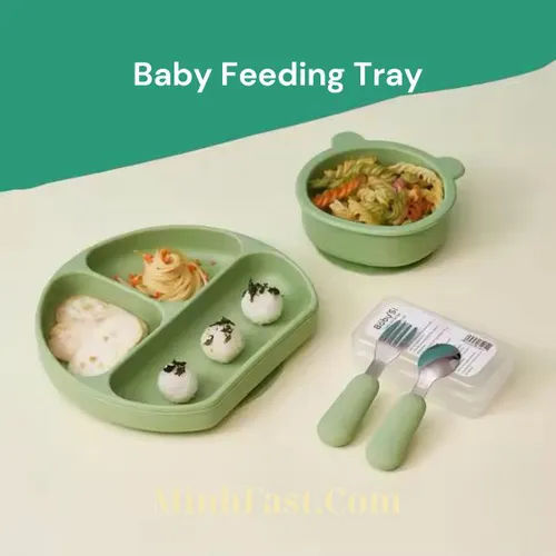 Silicone Baby Feeding Tray – Safe, BPA-Free