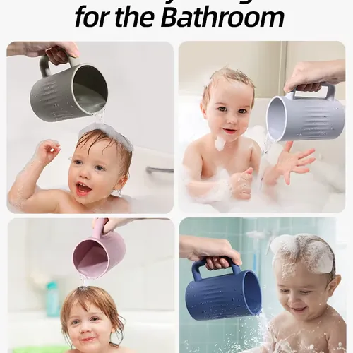 Silicone face-washing cup for babies – precision-manufactured silicone cup