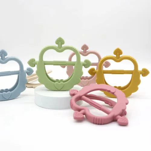Silicone teether for babies 3–4–5–6 months old