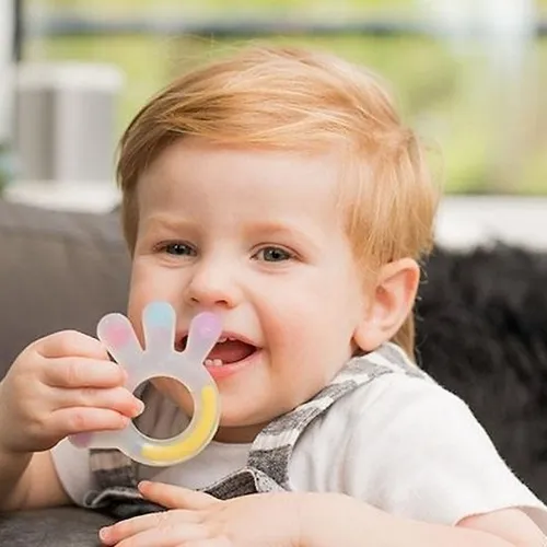 Silicone teether for babies 3–4–5–6 months old