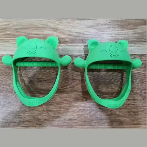 Cartoon Animal Silicone Teething Ring for Babies