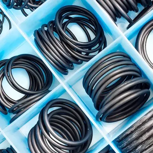 Heat-resistant round rubber gasket