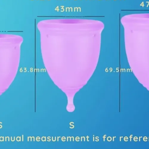 High-quality custom silicone menstrual cup