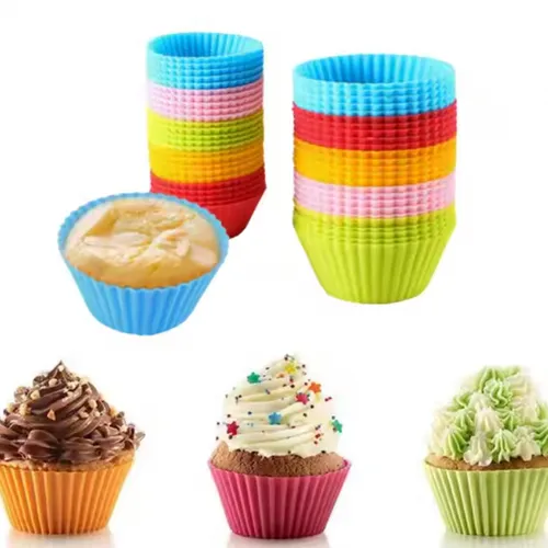 Silicone Cupcake Base – Baking Mold & Liner