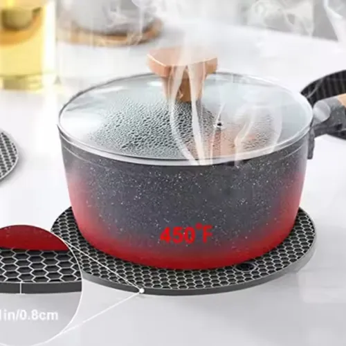 Custom-Designed Heat-Resistant Silicone Pot Mats