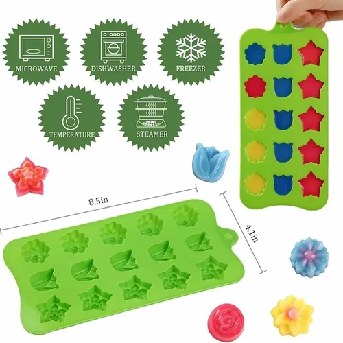 Non-stick Silicone Baking and Candy Mold Tray