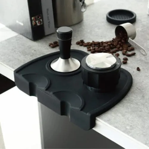 Coffee tamper pad