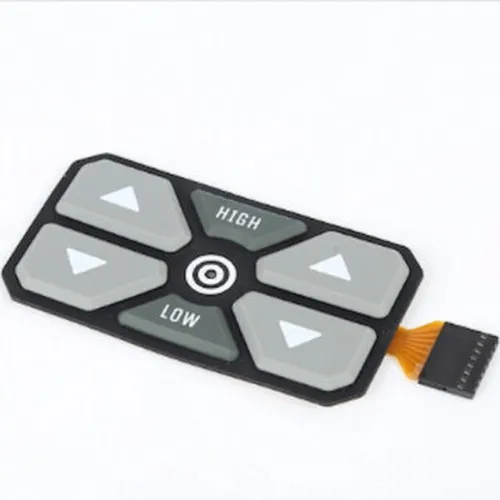 A rubber‑switch keyboard that doesn’t make noise.