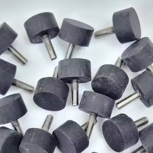 Vibration-reducing rubber base protects the device