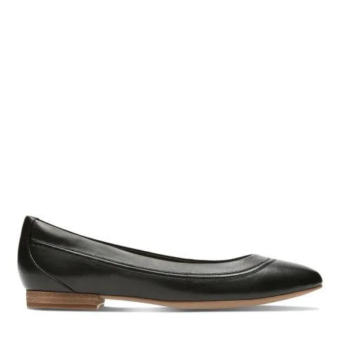 Clarks Giày búp bê Nữ LORIANN JENI 26131783 BLACK