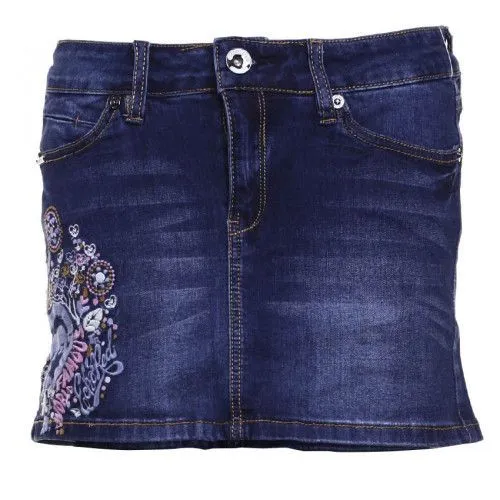 Ecko Unltd Váy jeans Garden Party IS16-38003B COBAL