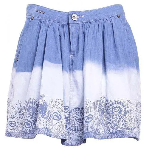 Ecko Unltd Váy jeans Mehndi Ombre IS16-38004B P.BLUE