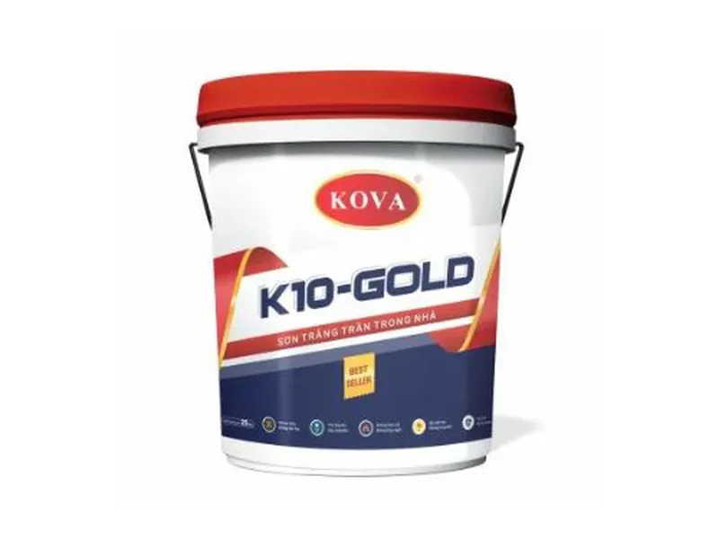 Sơn Trắng Trần Trong Nhà K10-GOLD - Giải Pháp Hoàn Hảo Cho Không Gian Sống