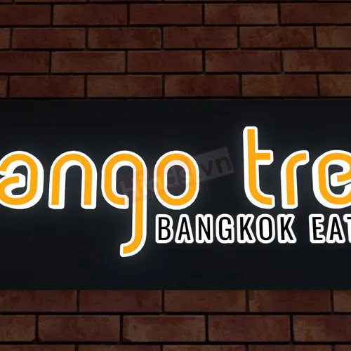 BẢNG HIỆU CHỮ HỘP ĐÈN MANGO TREE