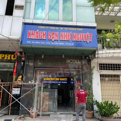 BẢNG HIỆU KHÁCH SẠN NHƯ NGUYỆT