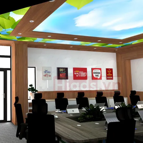 THIẾT KẾ NỘI THẤT VĂN PHÒNG SURE GREEN