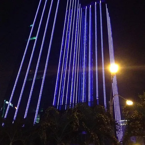 TRANG TRÍ LED TÒA NHÀ NGOÀI TRỜI