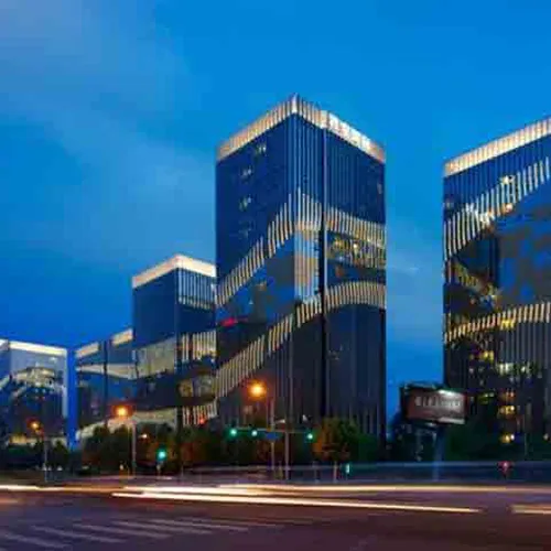 TRANG TRÍ LED TÒA NHÀ NGOÀI TRỜI