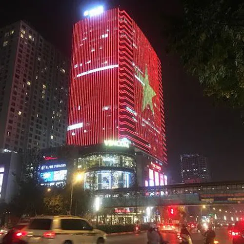 TRANG TRÍ LED TÒA NHÀ NGOÀI TRỜI