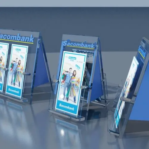 KỆ TRƯNG BÀY MICA