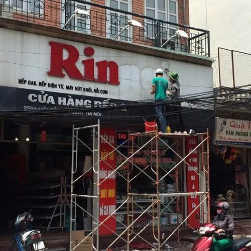 SỬA CHỮA BẢNG HIẸU HỘP ĐÈN - THAY MỚI BIỂN BẢNG HƯ CŨ