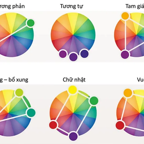 HƯỚNG DẪN PHỐI MÀU CHO NỘI THẤT