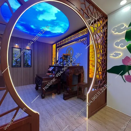 Thiết Kế Và Thi Công Trần Xuyên Sáng – Đẳng Cấp Cùng Hi Decor