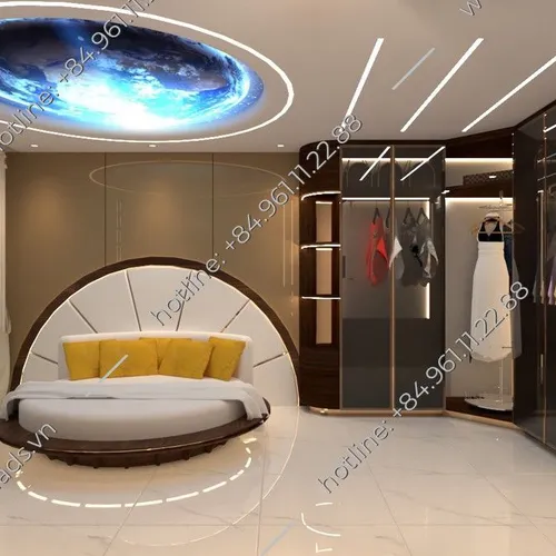 Thiết Kế Và Thi Công Trần Xuyên Sáng – Đẳng Cấp Cùng Hi Decor